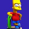 Simpsons bart Diamond By Numbers