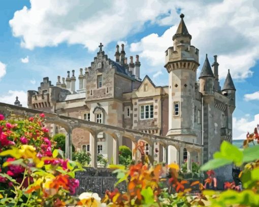 abbotsford house scottish borders Diamond By Numbers