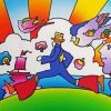 peter max Diamond By Numbers