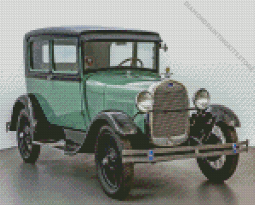 1929 Ford Model A 5D Diamond Painting