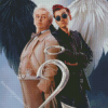 Aziraphale and Crowley Diamond Paintings