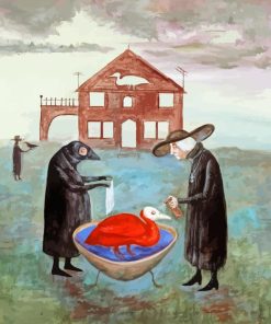 Bird Bath Leonora Carrington Diamond Paintings