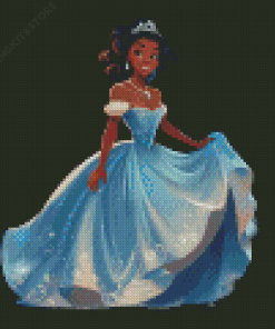 Black princess Diamond Paintings