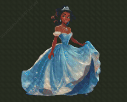 Black princess Diamond Paintings