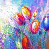 Colorful Tulips Art 5D Diamond Painting