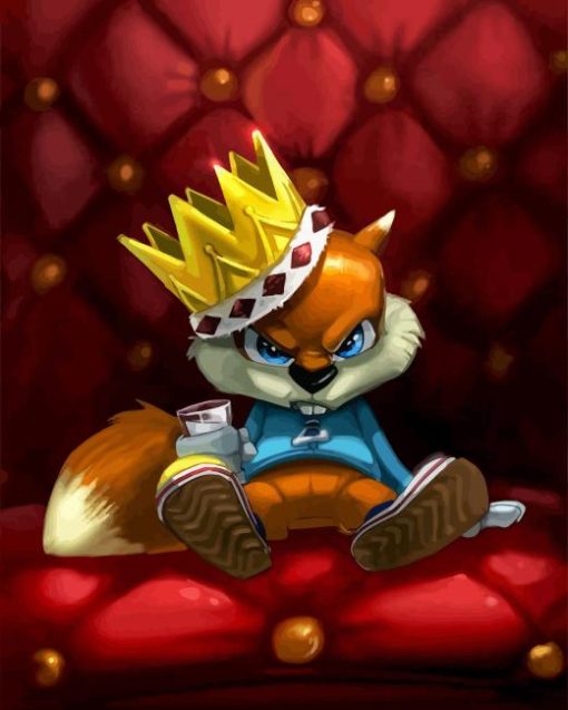 Conkers bad fur day Diamond Paintings