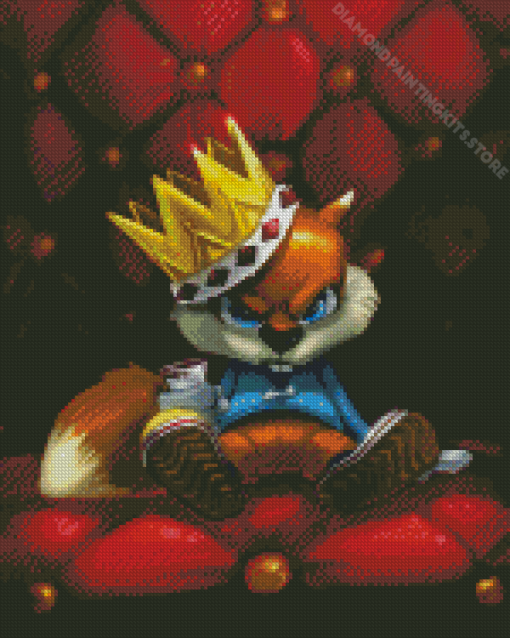 Conkers bad fur day Diamond Paintings