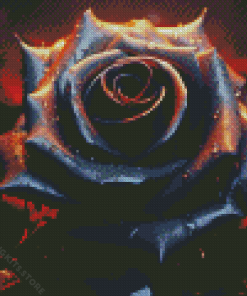 Dark rose art Diamond Dotz