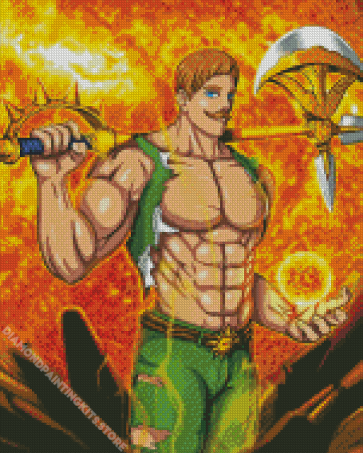 Escanor Nanatsu No Taizi Diamond Paintings