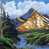 Forest And Mountain 5D Diamond Painting