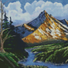 Forest And Mountain 5D Diamond Painting