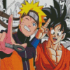 Goku Naruto 5D Diamond Painting