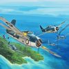 Grumman wildcat Diamond Paintings