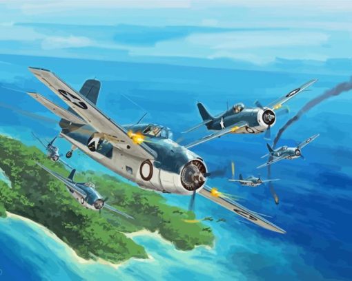 Grumman wildcat Diamond Paintings