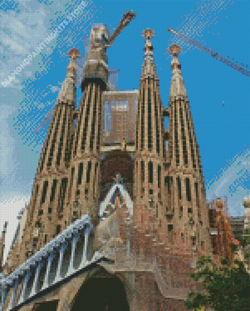 La Sagrada Familia 5D Diamond Painting