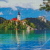 Lake bled Diamond Paintings