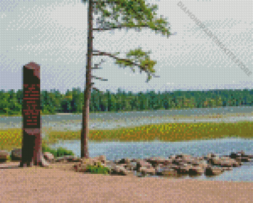 Lake itasca Diamond Paintings