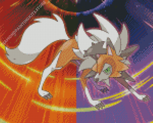 Lycanroc Diamond Paintings