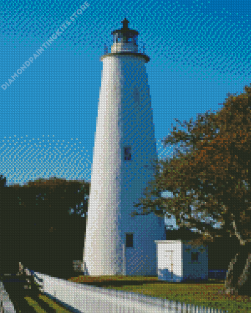 Ocracoke lighthouse Diamond Dotz
