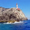 Punta Carena Lighthouse 5D Diamond Painting