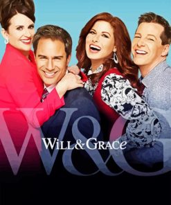 Will and Grace Diamond Paintings