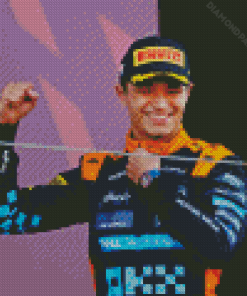 Lando Norris 5D Diamond Painting