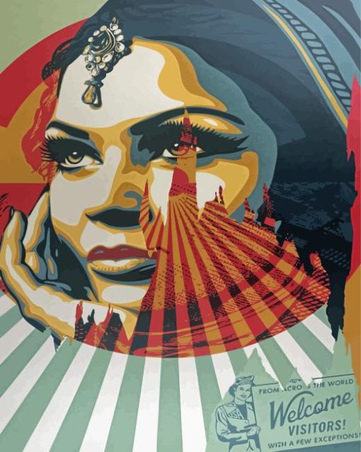 shepard fairey Diamond Paintings