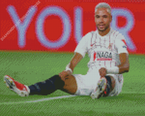 Youssef En Nesyri Sevilla FC Player 5D Diamond Painting