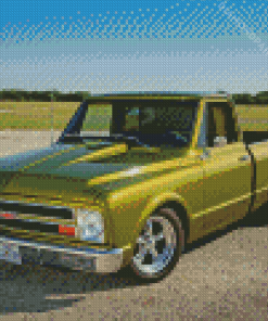 67c10 Chevy 5D Diamond Painting