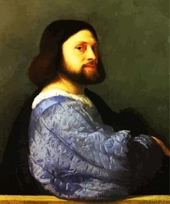 A Man With a Quilted Sleeve by Tiziano 5D Diamond Painting