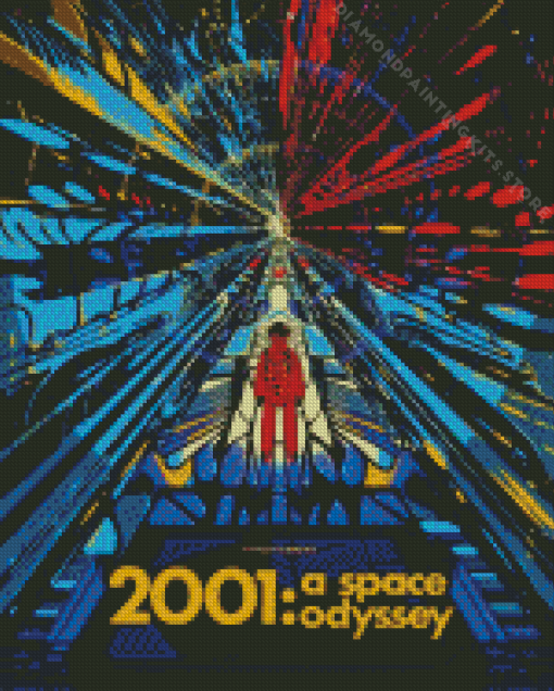 A Space Odyssey Poster Art 5D Diamond Painting