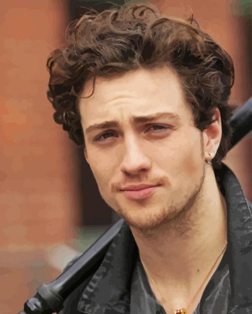 Aaron Taylor Johnson 5D Diamond Painting