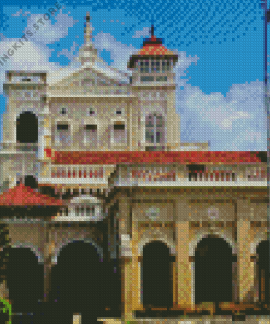 Aga Khan Palace 5D Diamond Painting