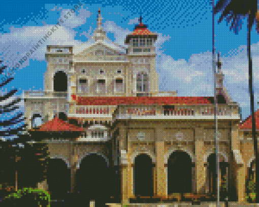 Aga Khan Palace 5D Diamond Painting