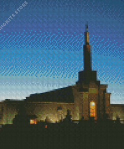 The Albuquerque Temple 5D Diamond Painting