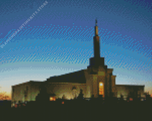 The Albuquerque Temple 5D Diamond Painting