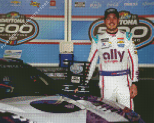 Alex Bowman Driver 5D Diamond Painting