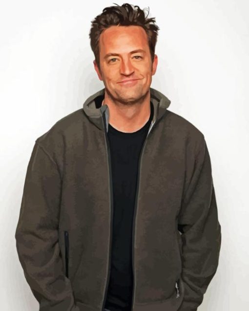 American Actor Matthew Perry 5D Diamond Painting