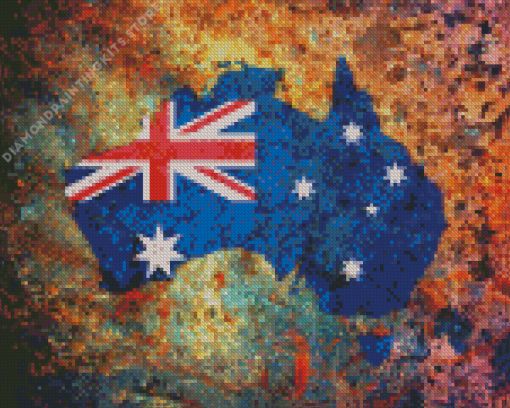 Australia Flag 5D Diamond Painting