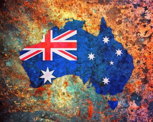 Australia Flag 5D Diamond Painting