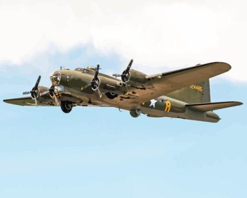 B17 Aluminum Overcast 5D Diamond Painting