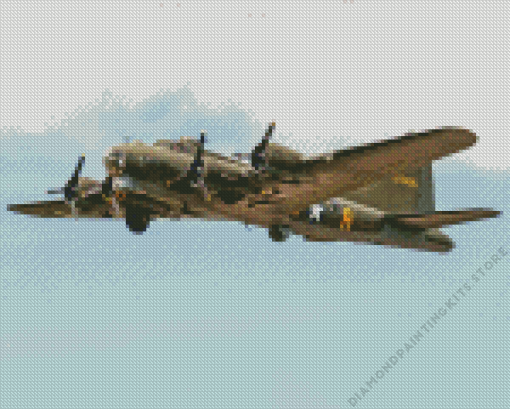 B17 Aluminum Overcast 5D Diamond Painting