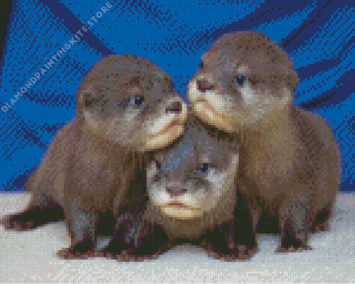 Baby Otter 5D Diamond Painting