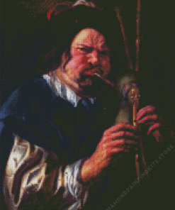 Bagpipe Man 5D Diamond Painting