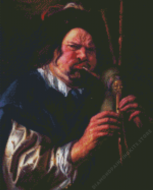 Bagpipe Man 5D Diamond Painting