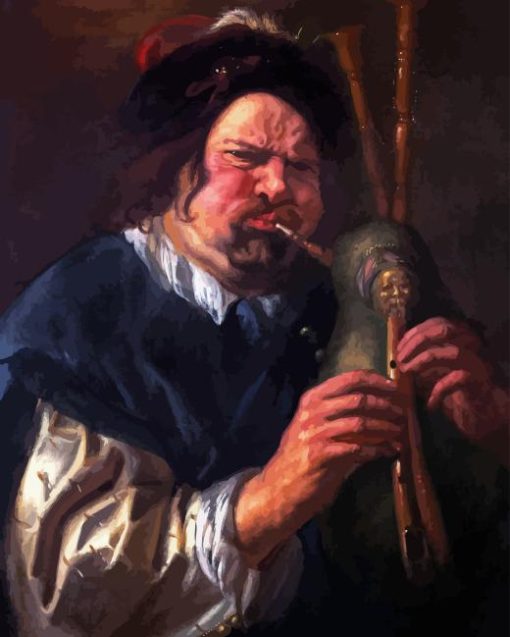 Bagpipe Man 5D Diamond Painting