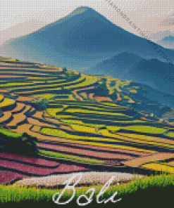 Bali Rice Terraces 5D Diamond Painting