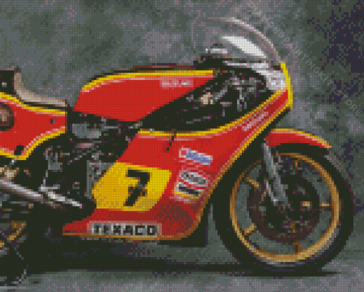 Barry Sheene Suzuki 5D Diamond Painting