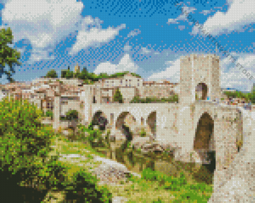 Besalu Girona 5D Diamond Painting