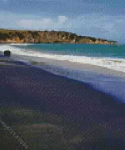 Black Sand Beach 5D Diamond Painting